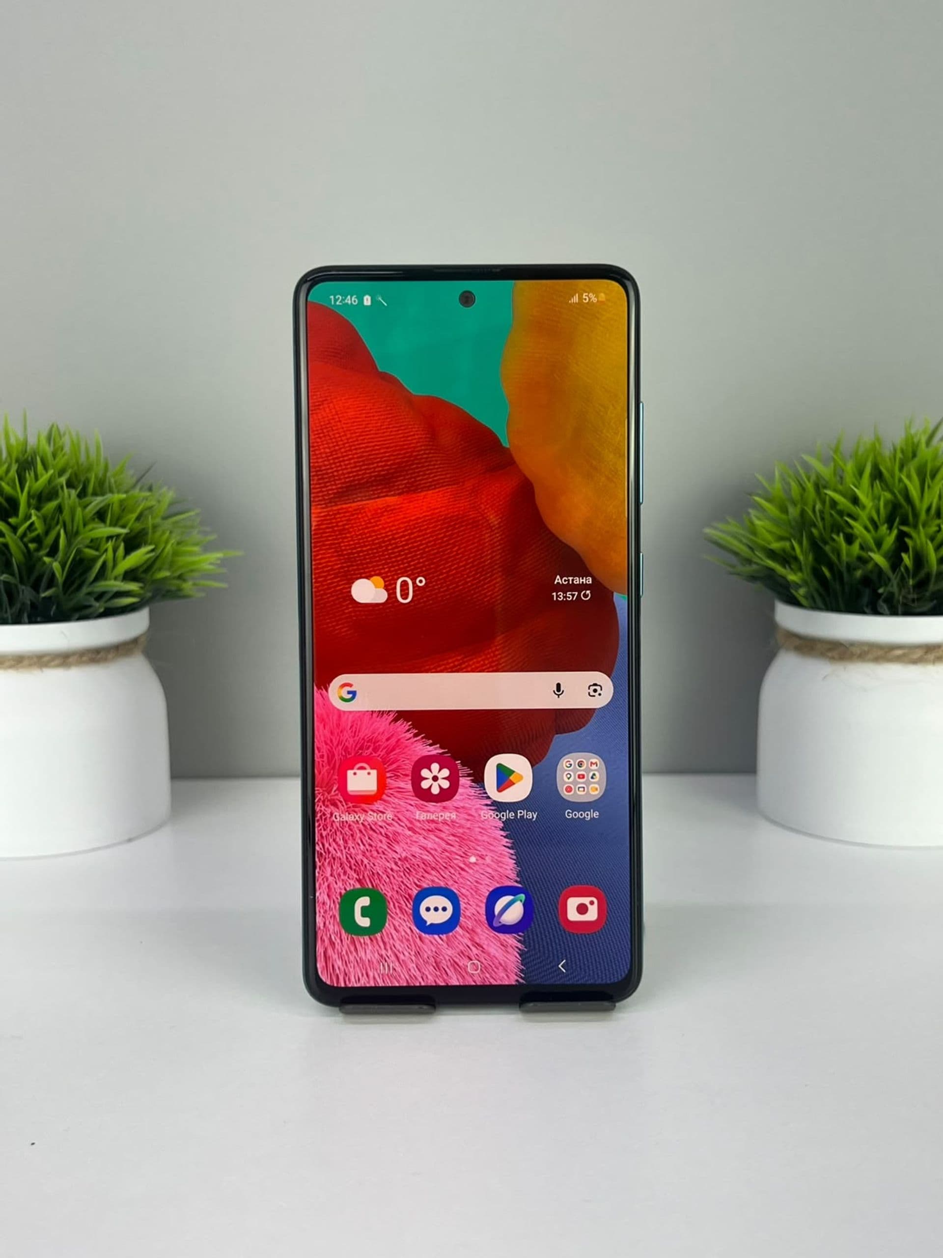 Samsung Galaxy A51, 128 ГБ, Голубой — фото 2