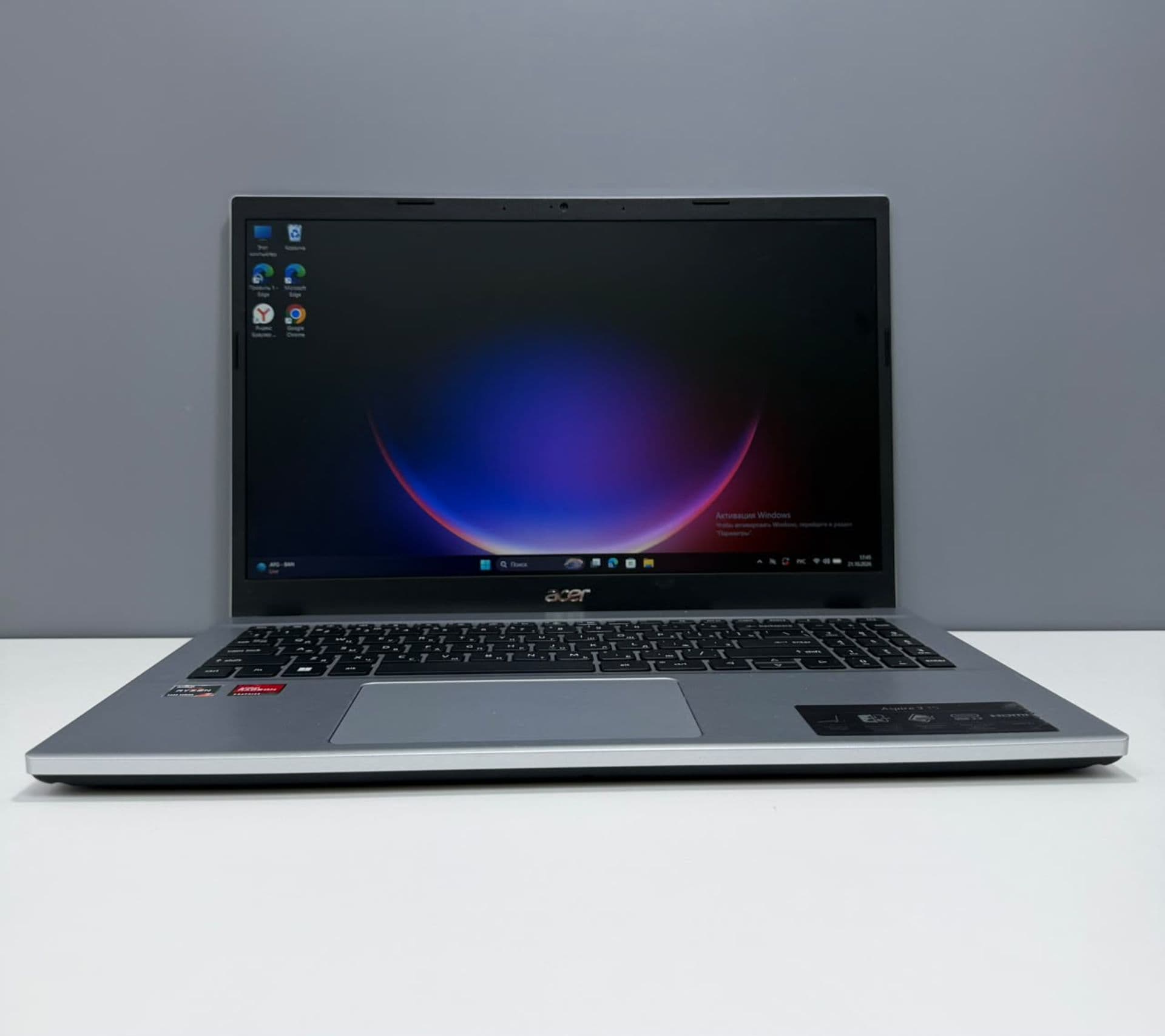 Acer Ryzen 7, 8 ГБ / 512 ГБ, 15″, Серый — фото 3