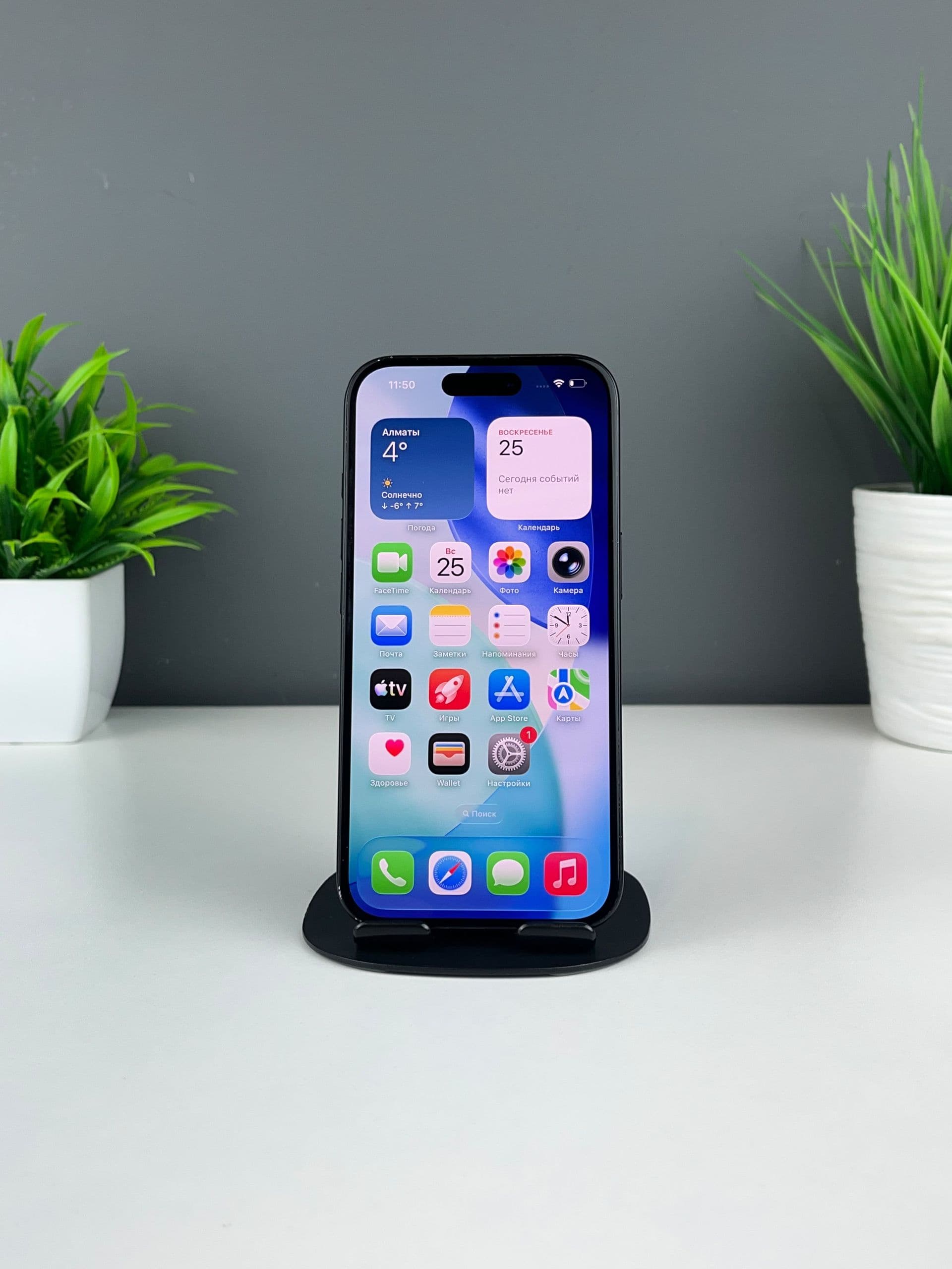 iPhone 16, 128 ГБ, Черный — фото 3