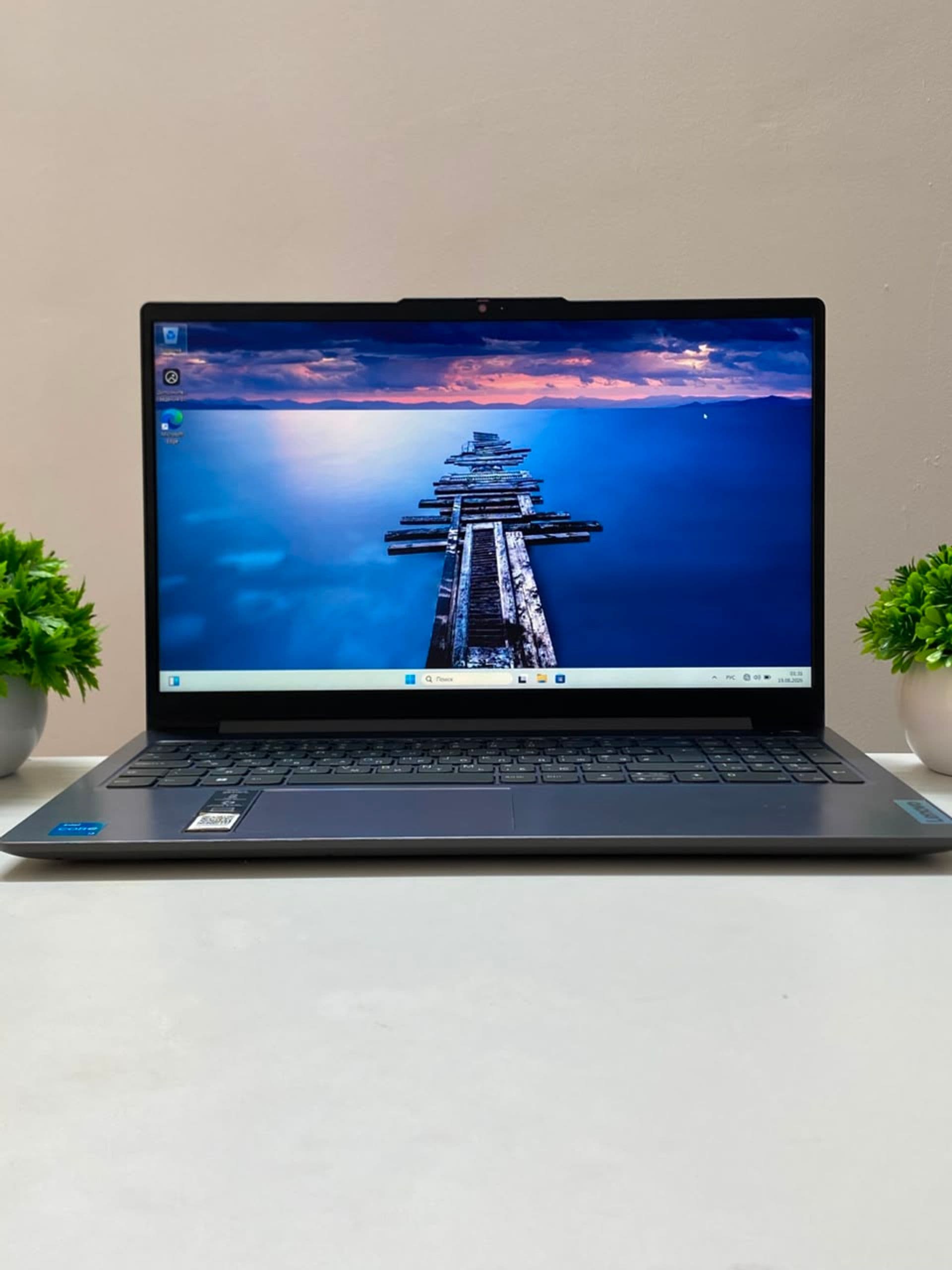 Lenovo Core i3, 8 ГБ / 500 ГБ, 16″, Сұр — фото 2