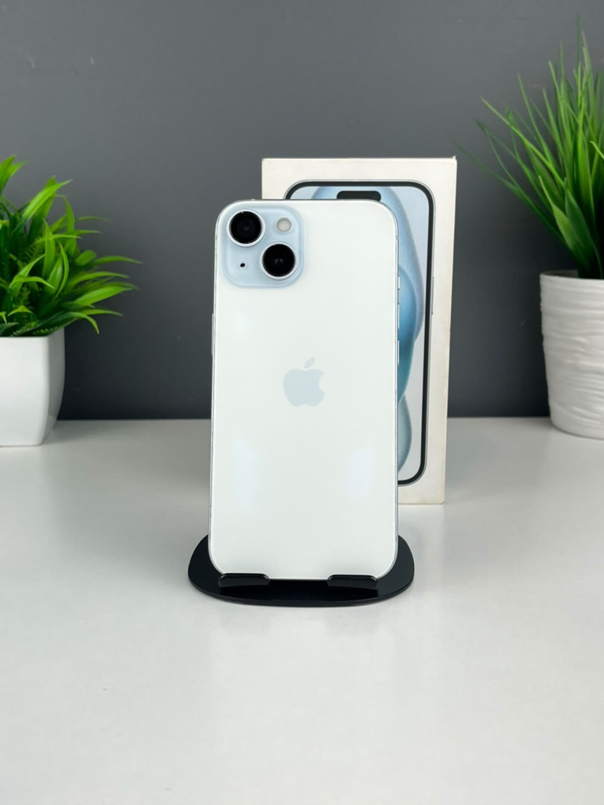 iPhone 15, 128 ГБ, Голубой