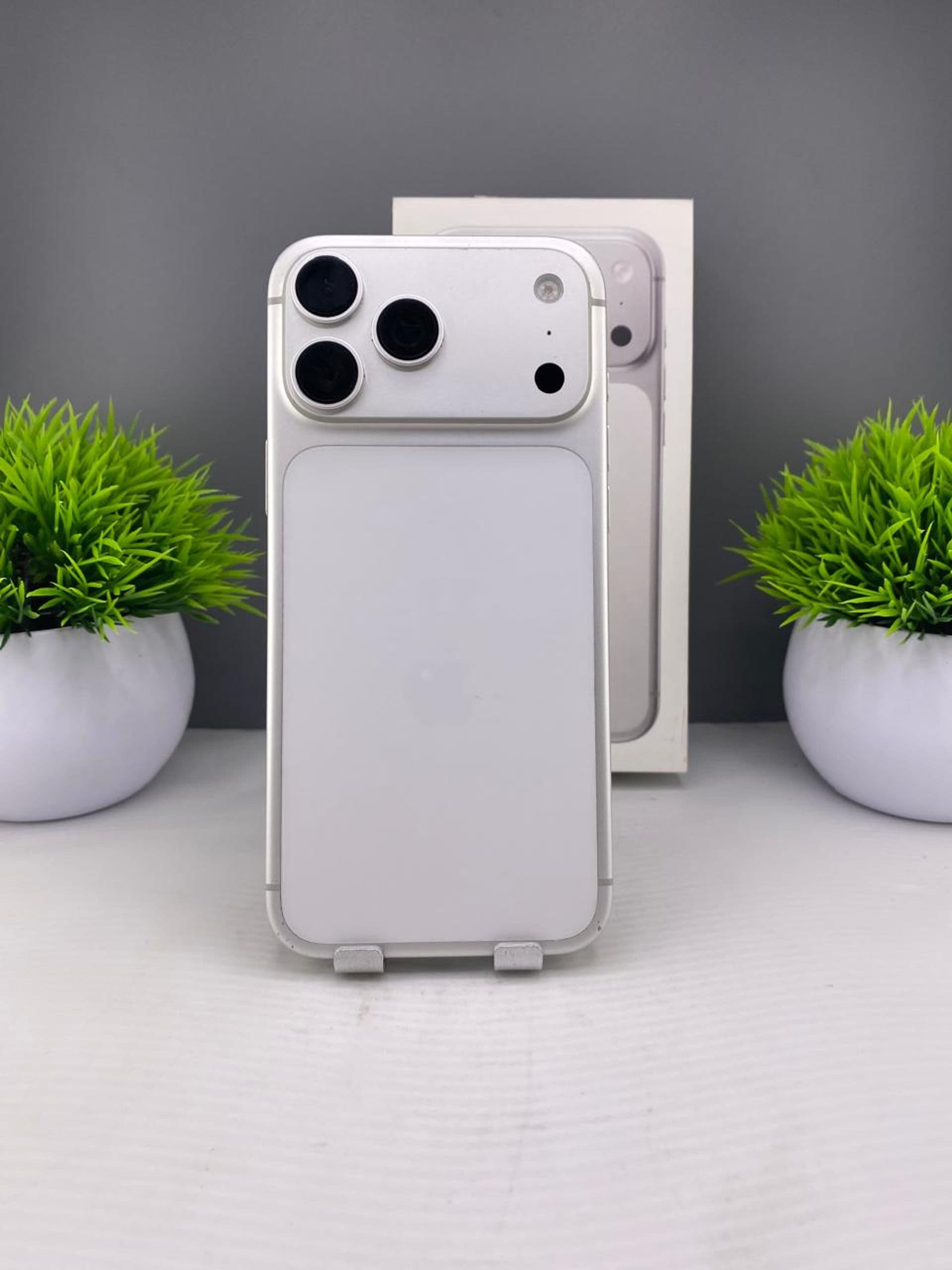 iPhone 17 Pro Max, 256 ГБ, Ақ