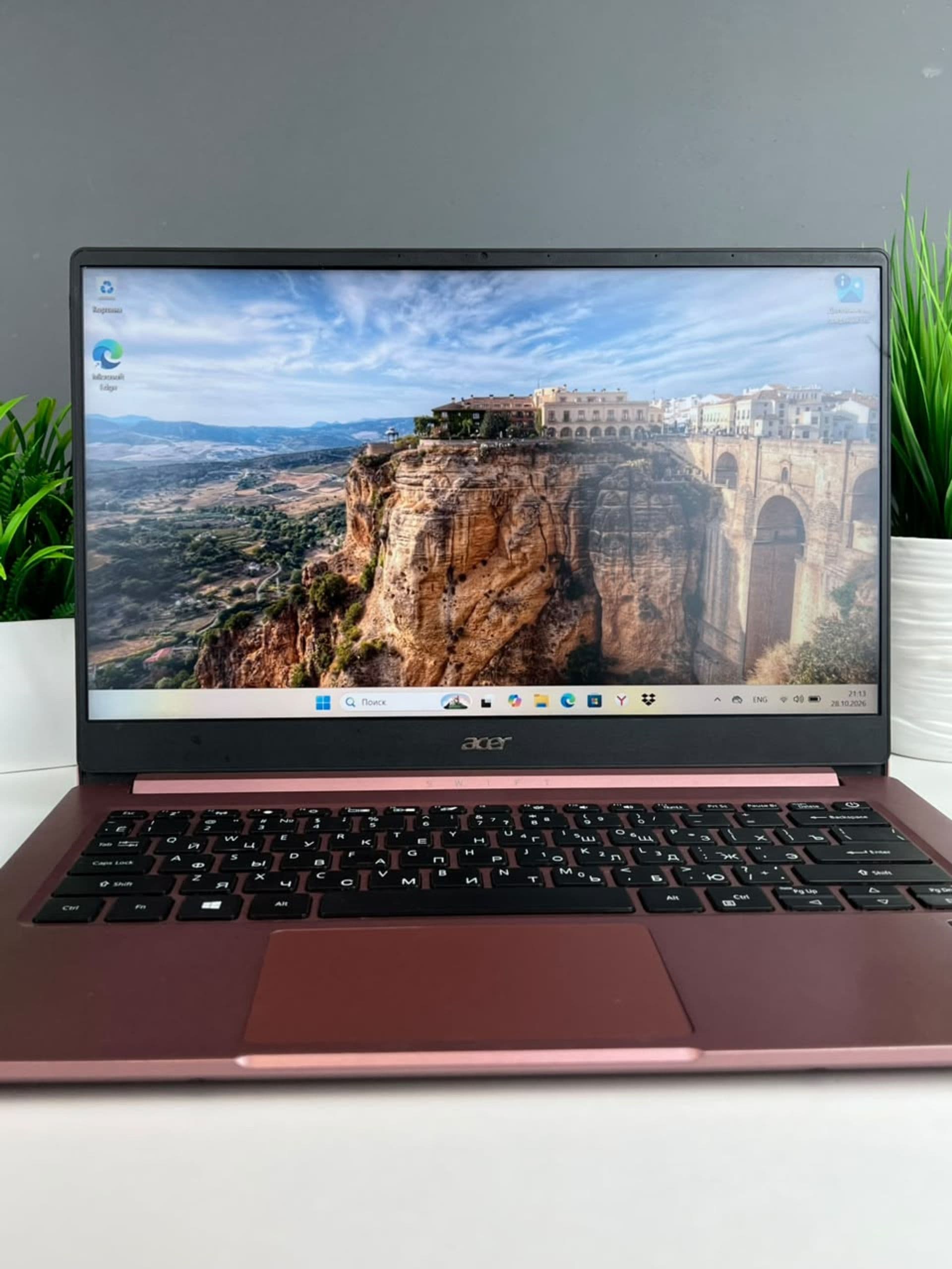 Acer Core i3, 8 ГБ / 240 ГБ, 13″, Розовый — фото 3