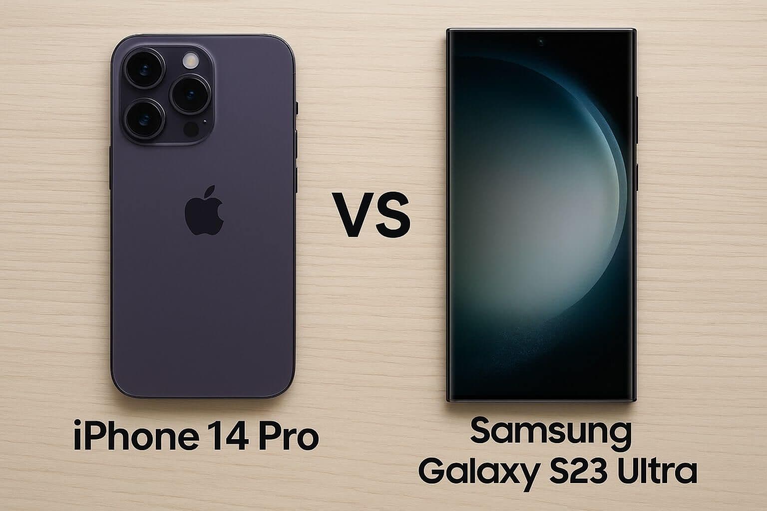 Что выбрать: iPhone 14 Pro или Samsung Galaxy S23 Ultra?