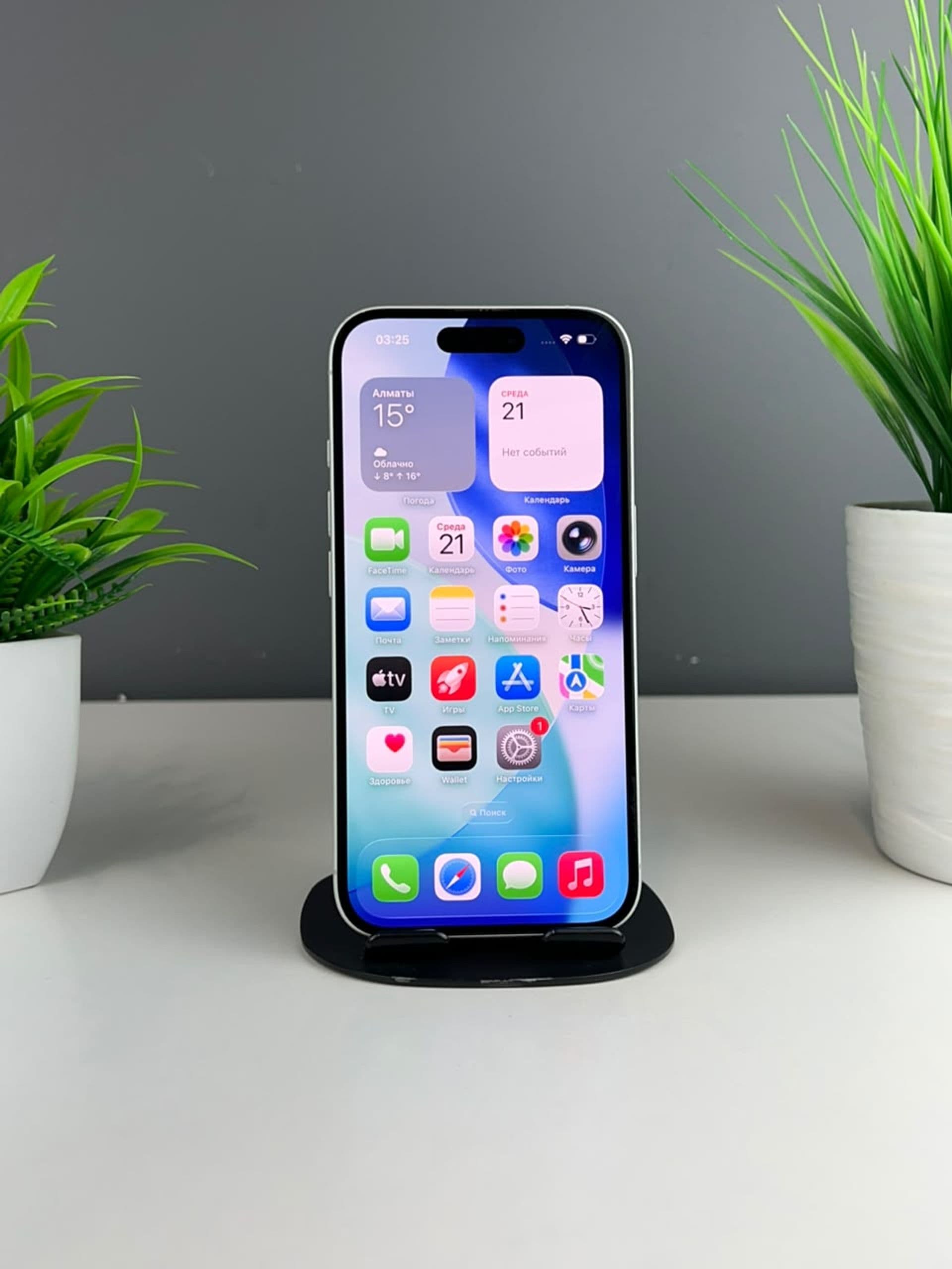 iPhone 16, 128 ГБ, Ақ — фото 3