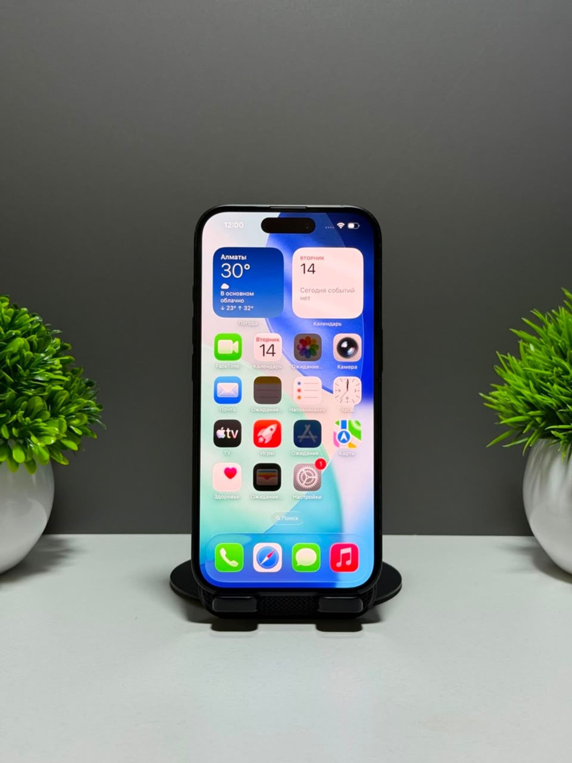 iPhone 16, 128 ГБ, Черный — фото 2