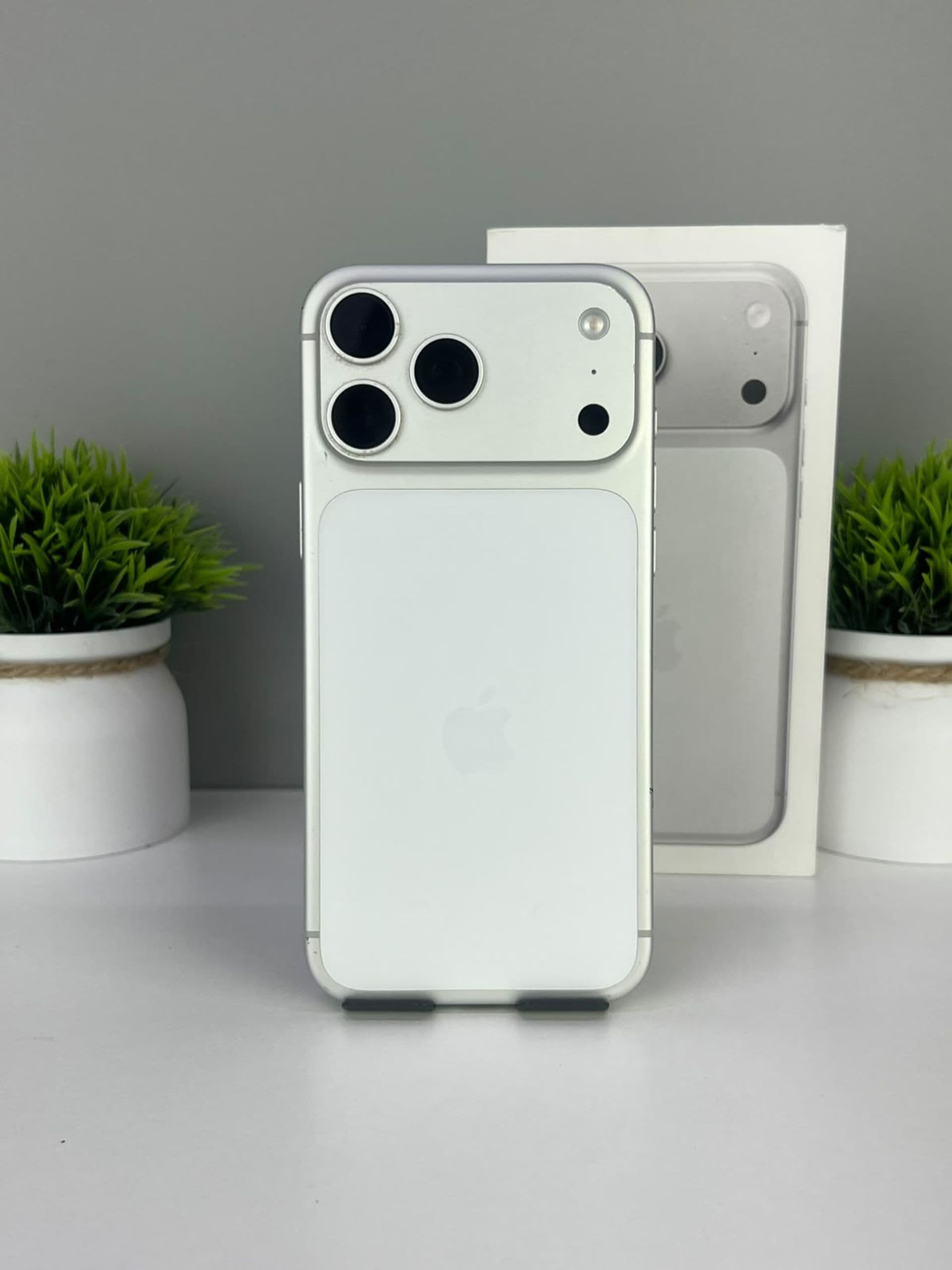 iPhone 17 Pro Max, 256 ГБ, Серебристый