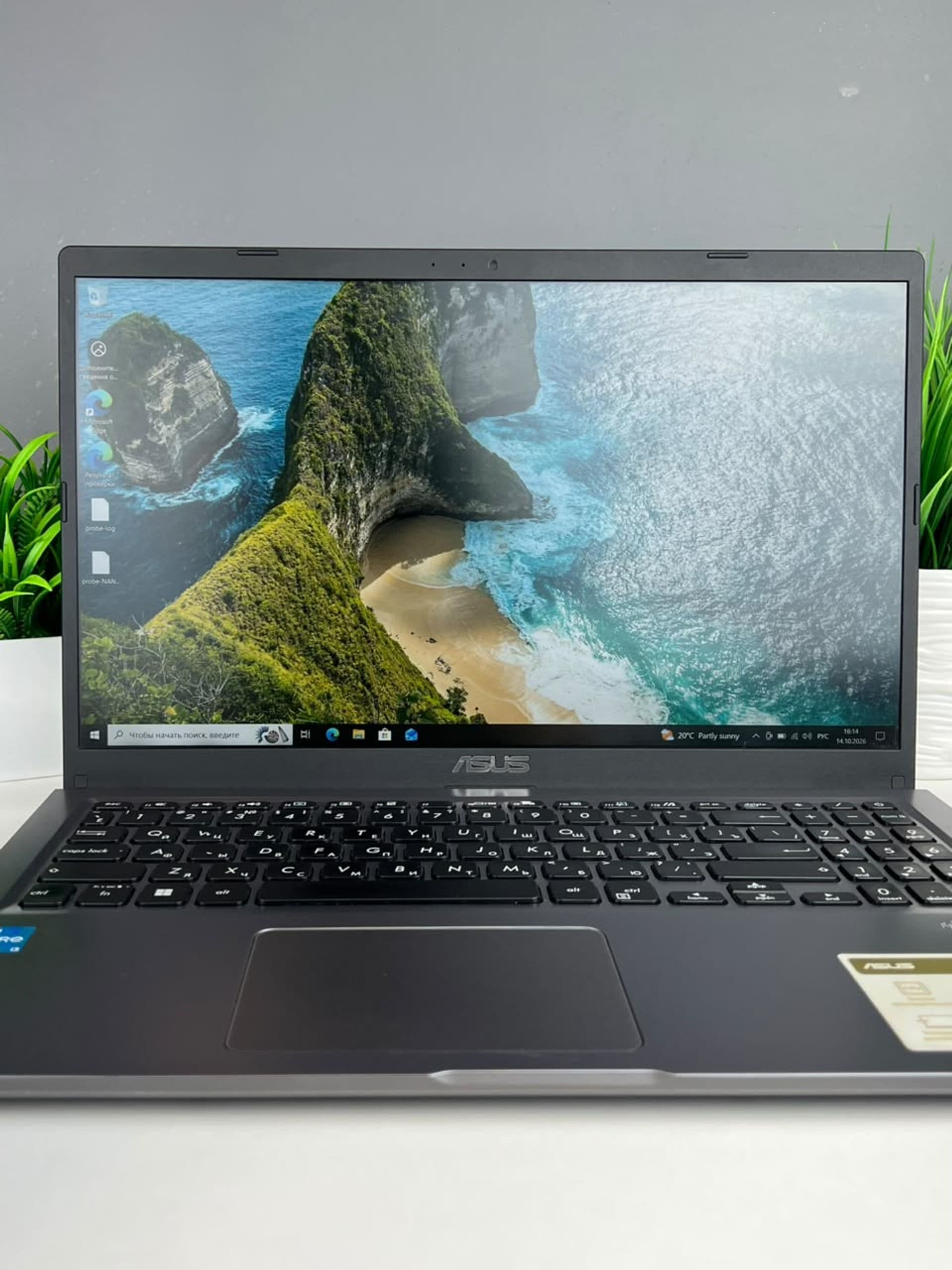 ASUS Core i3, 8 ГБ / 256 ГБ, 15.4″, Сұр — фото 3