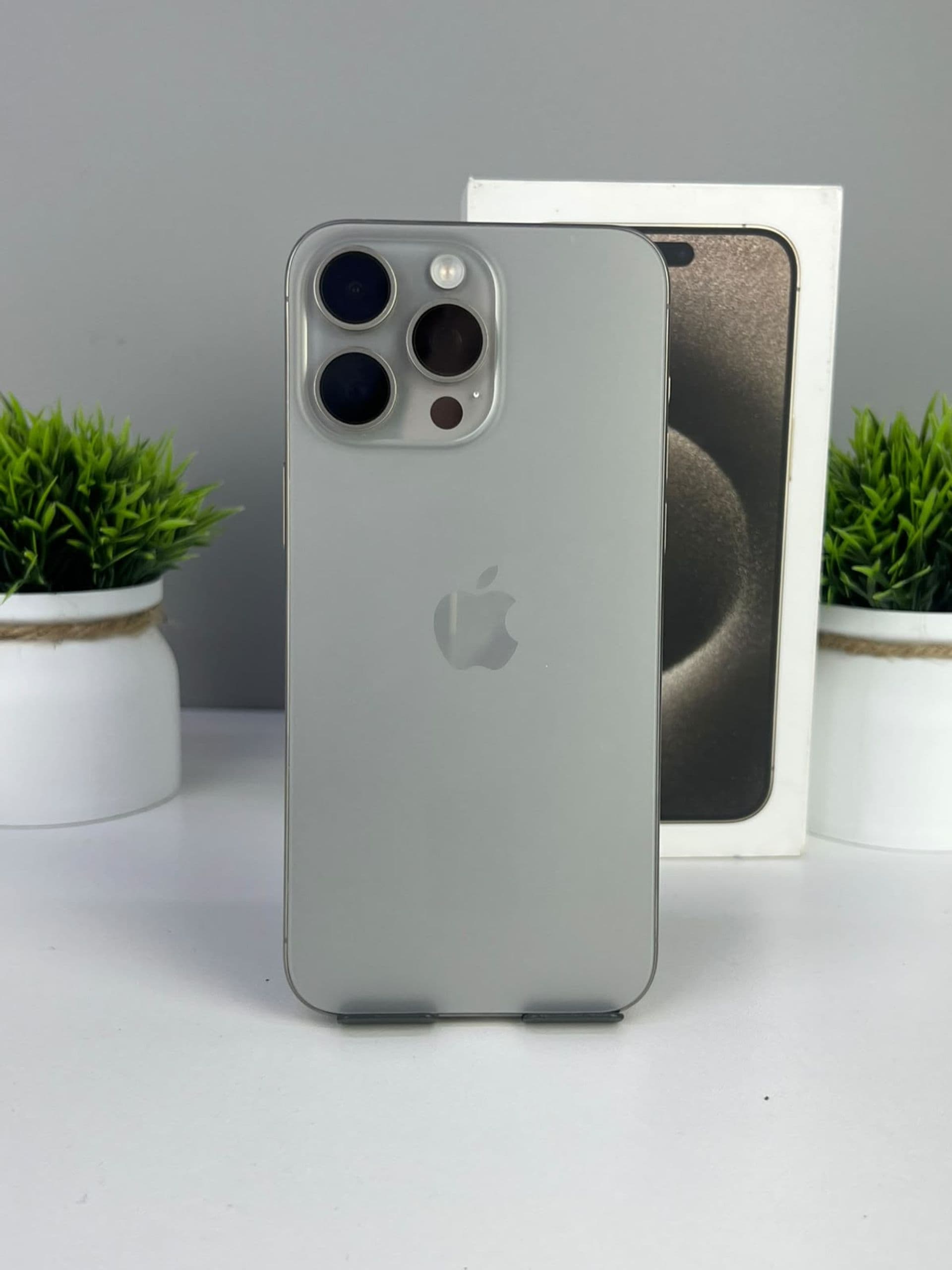 iPhone 15 Pro Max, 256 ГБ, Серебристый