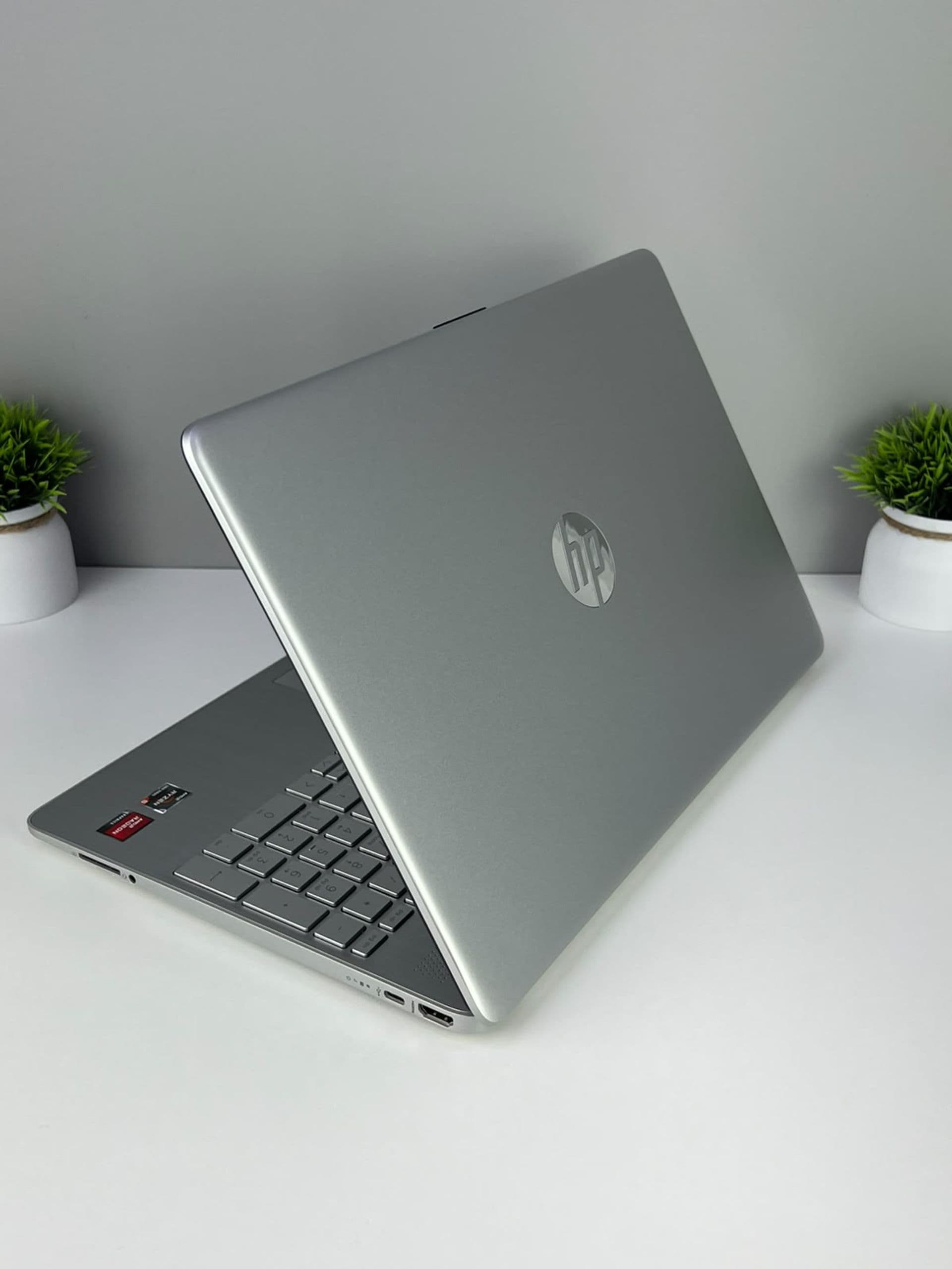 HP Ryzen 5, 8 ГБ / 512 ГБ, 15.4″, Сұр