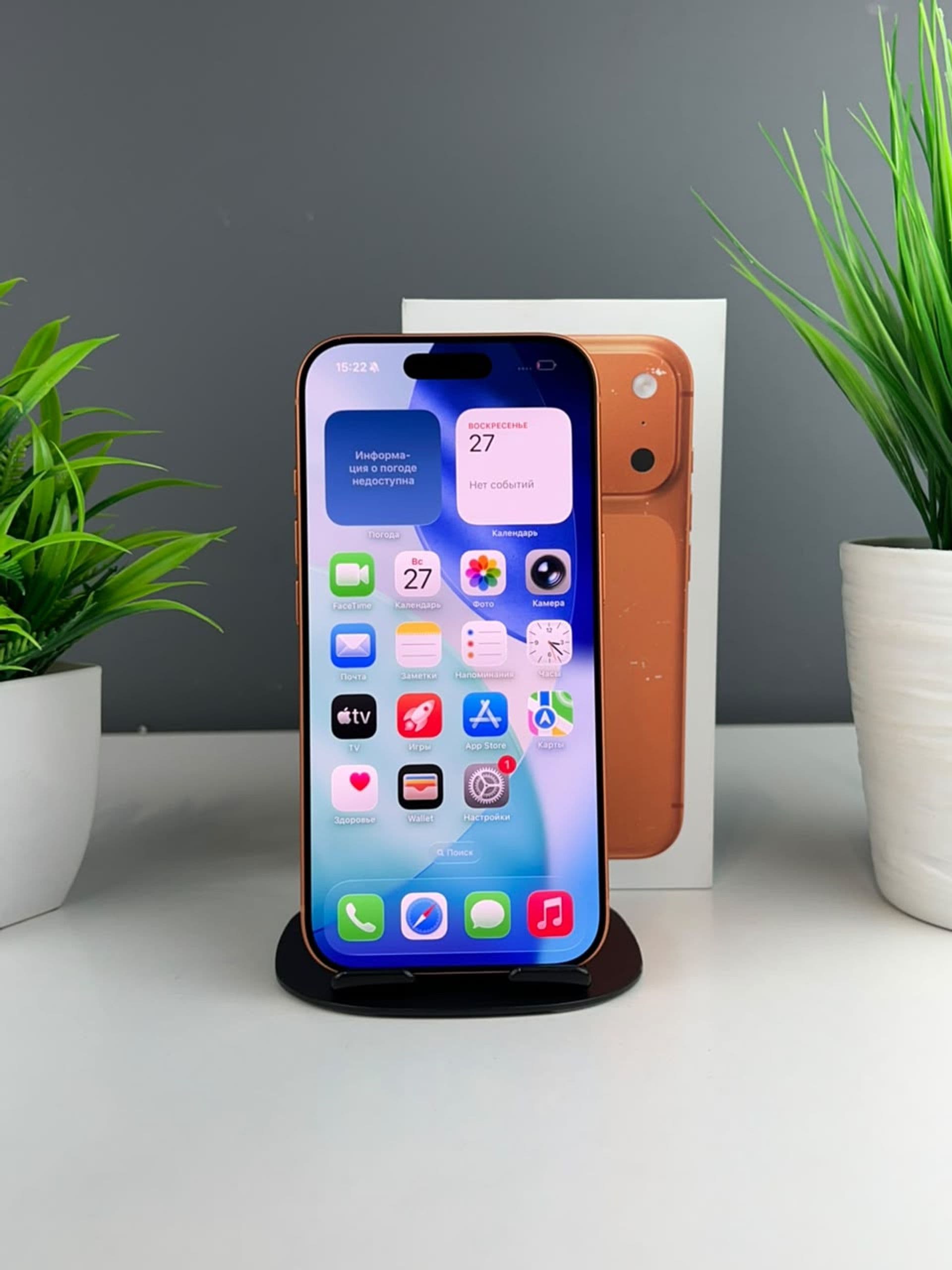 iPhone 17 Pro, 256 ГБ, Қызғылт сары — фото 2