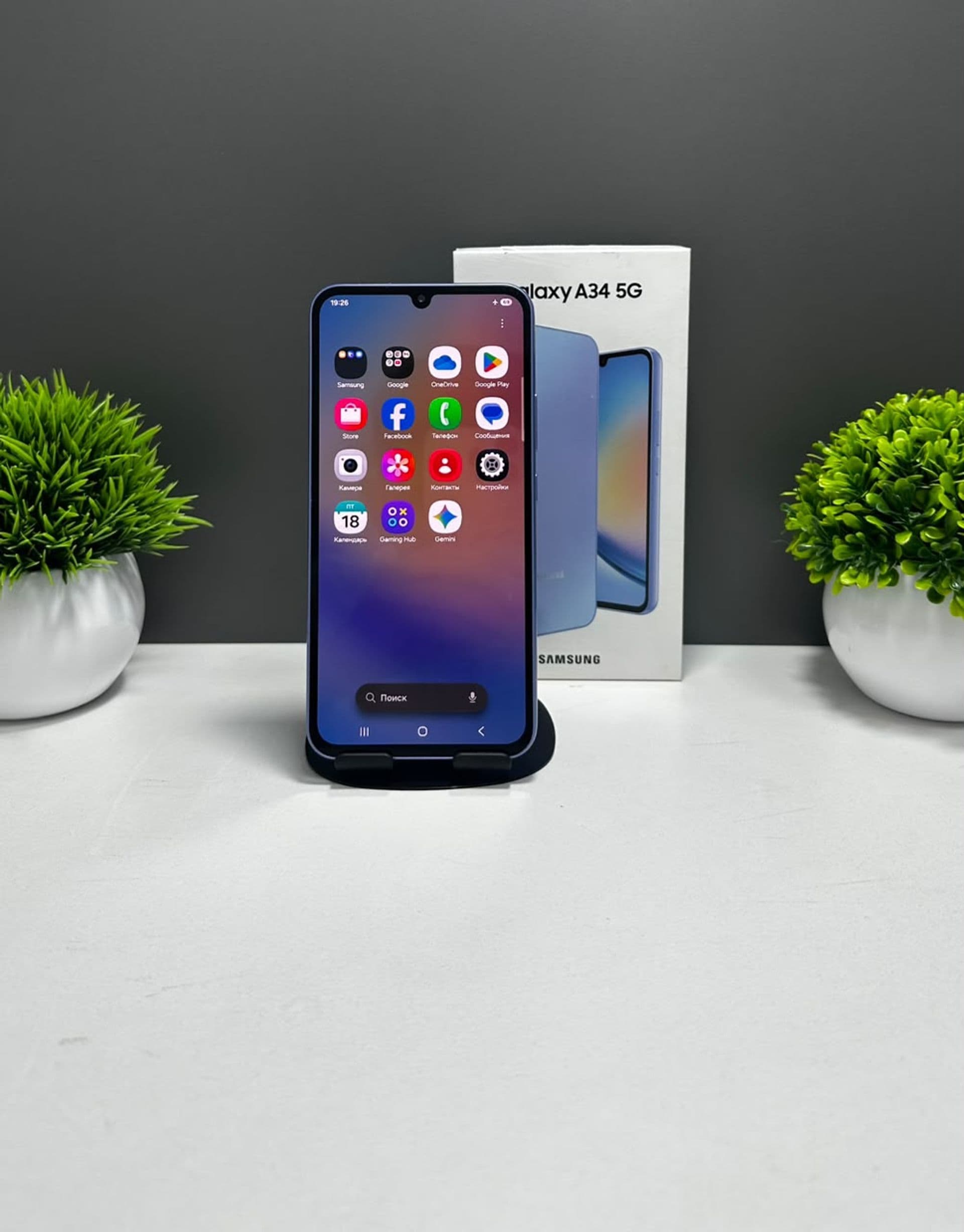 Samsung Galaxy A34 5G, 128 ГБ, Синий — фото 2