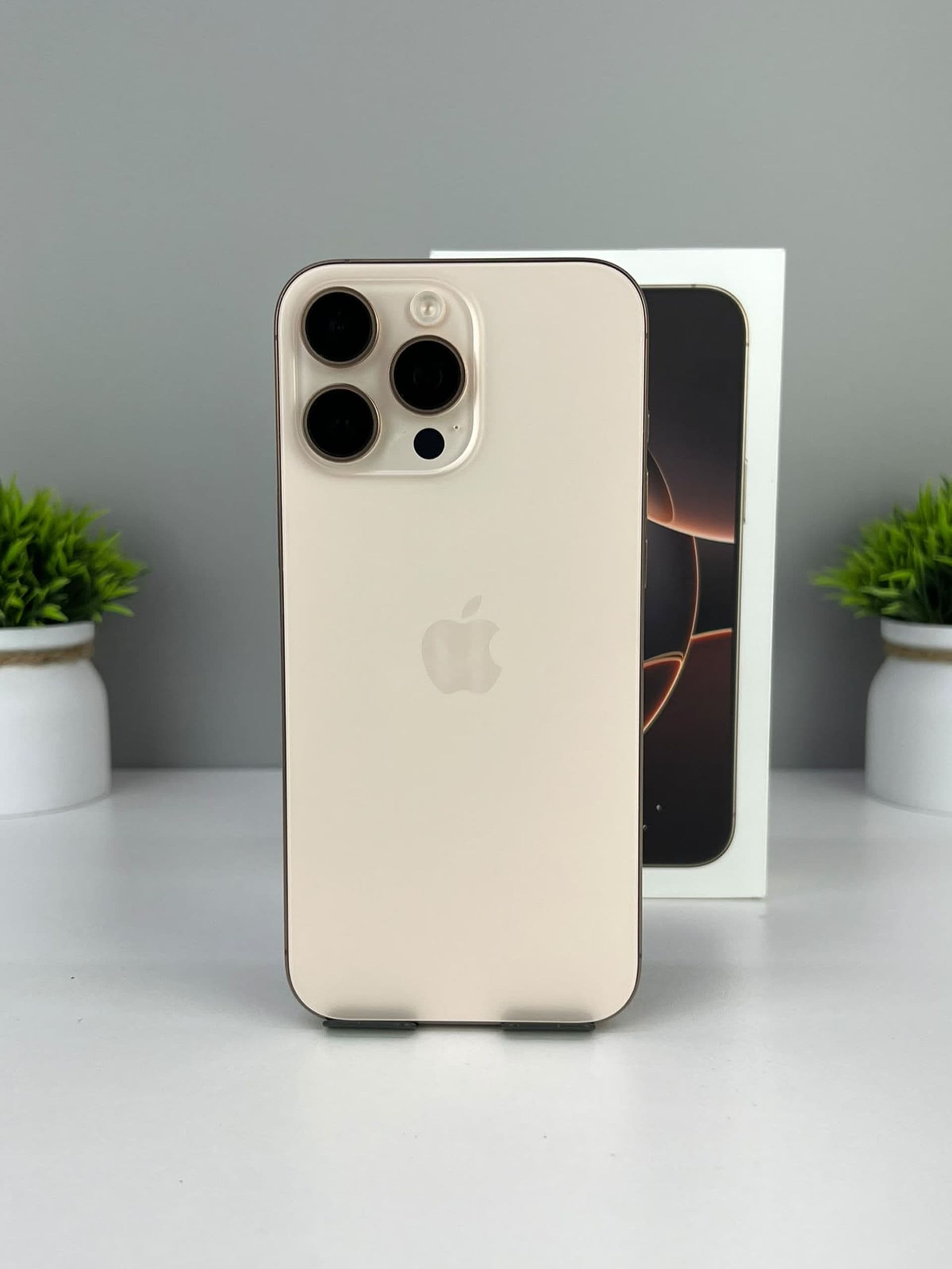 iPhone 16 Pro Max, 512 ГБ, Алтын түсті
