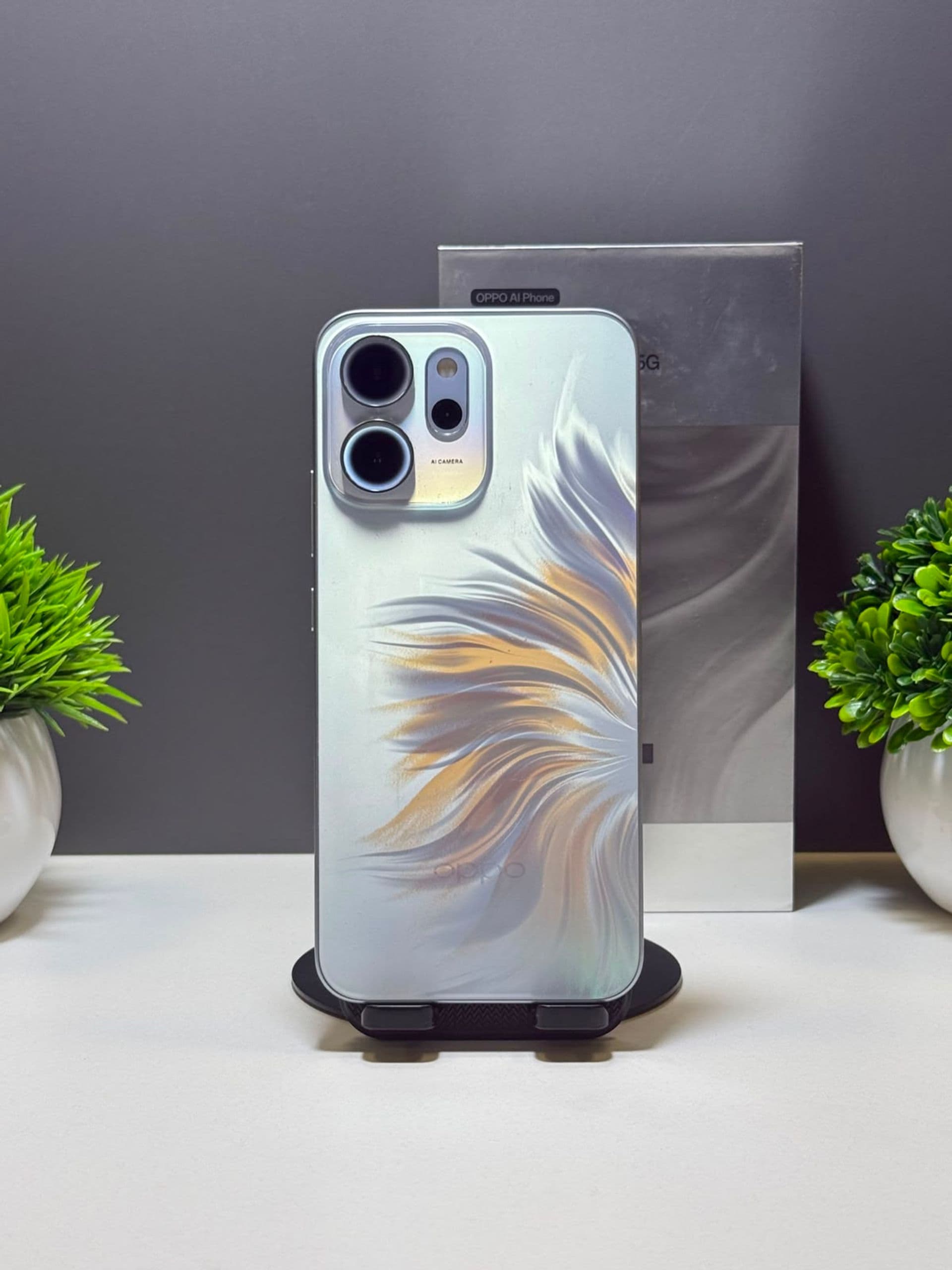 OPPO Reno14 F, 256 ГБ, Көгілдір