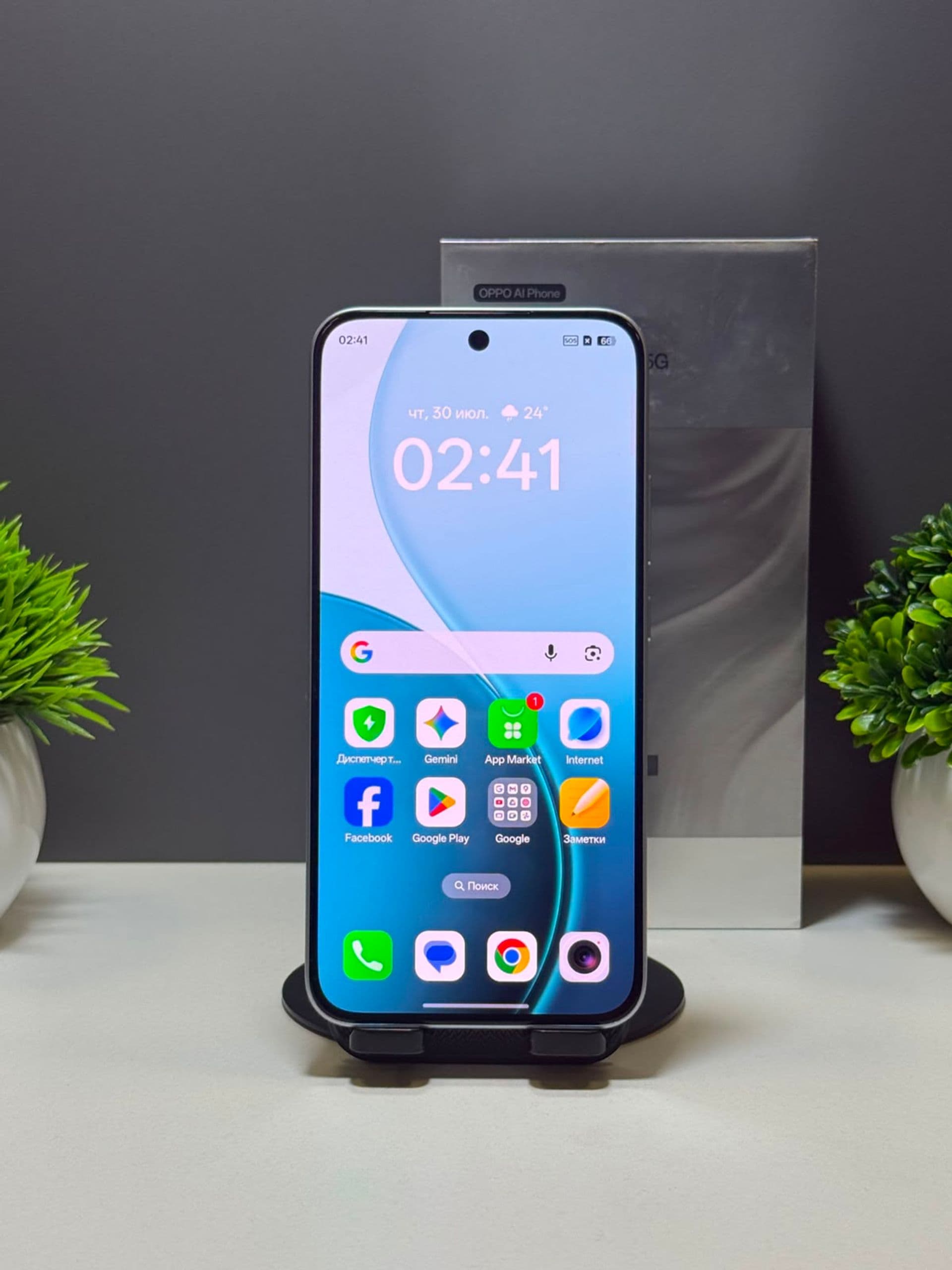 OPPO Reno14 F, 256 ГБ, Көгілдір — фото 2