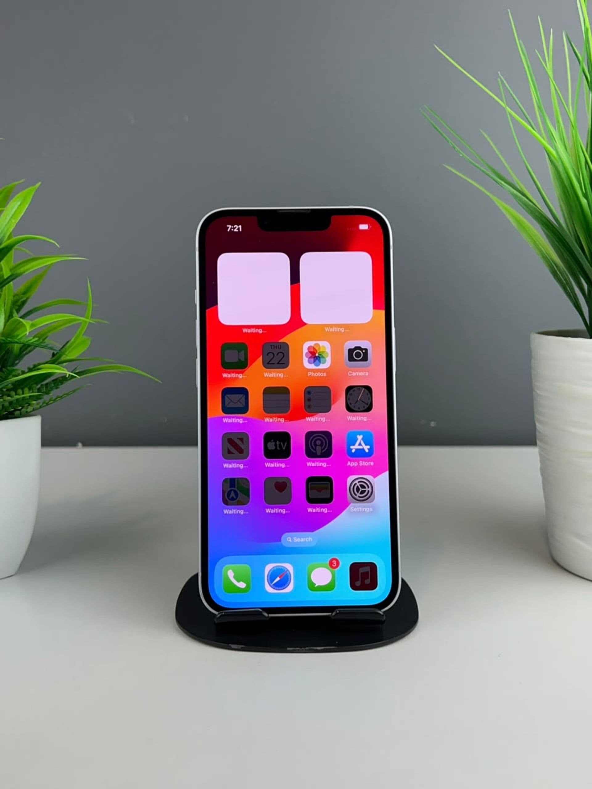 iPhone 14, 128 ГБ, Күлгін — фото 3