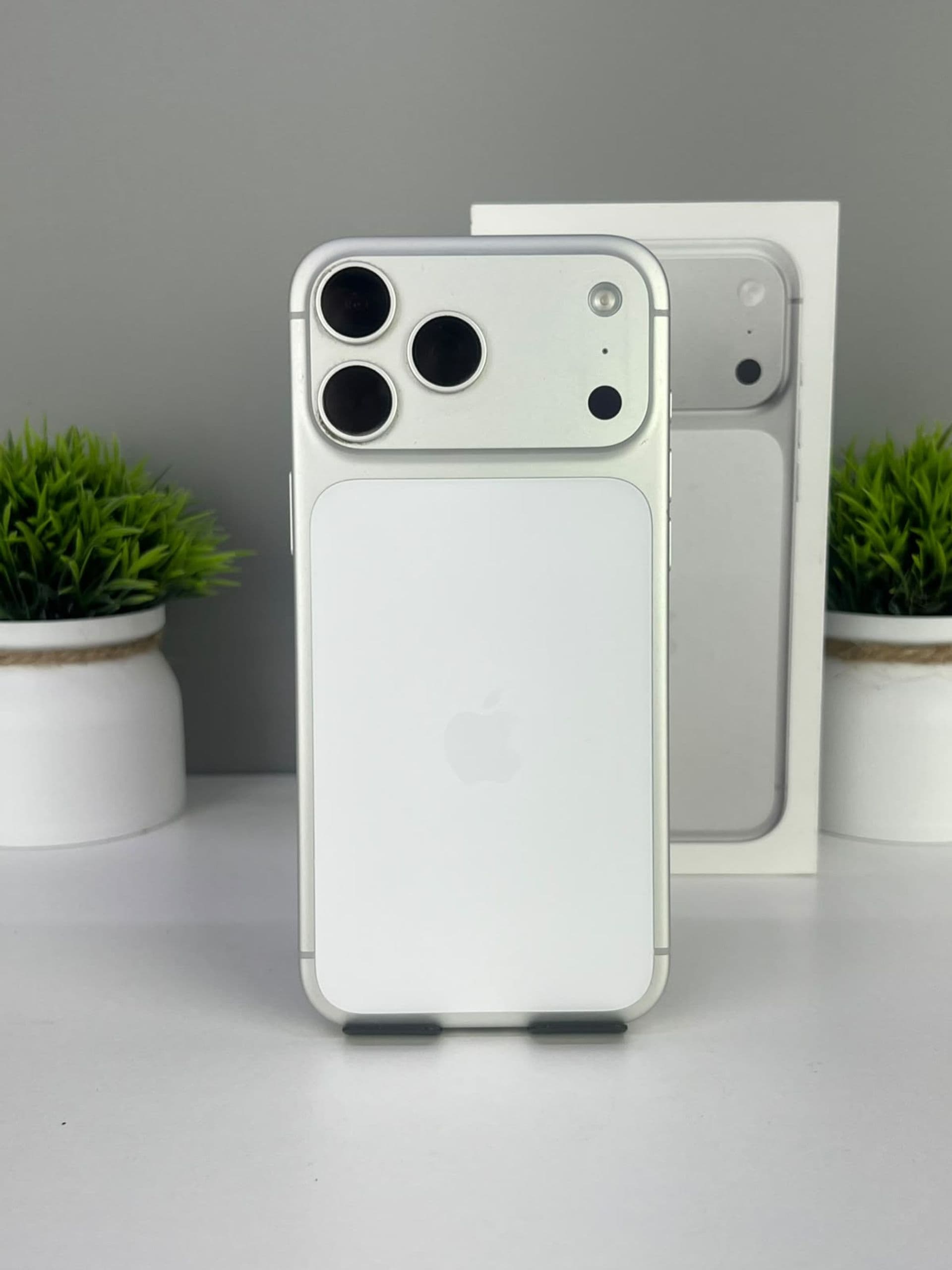 iPhone 17 Pro Max, 256 ГБ, Серебристый