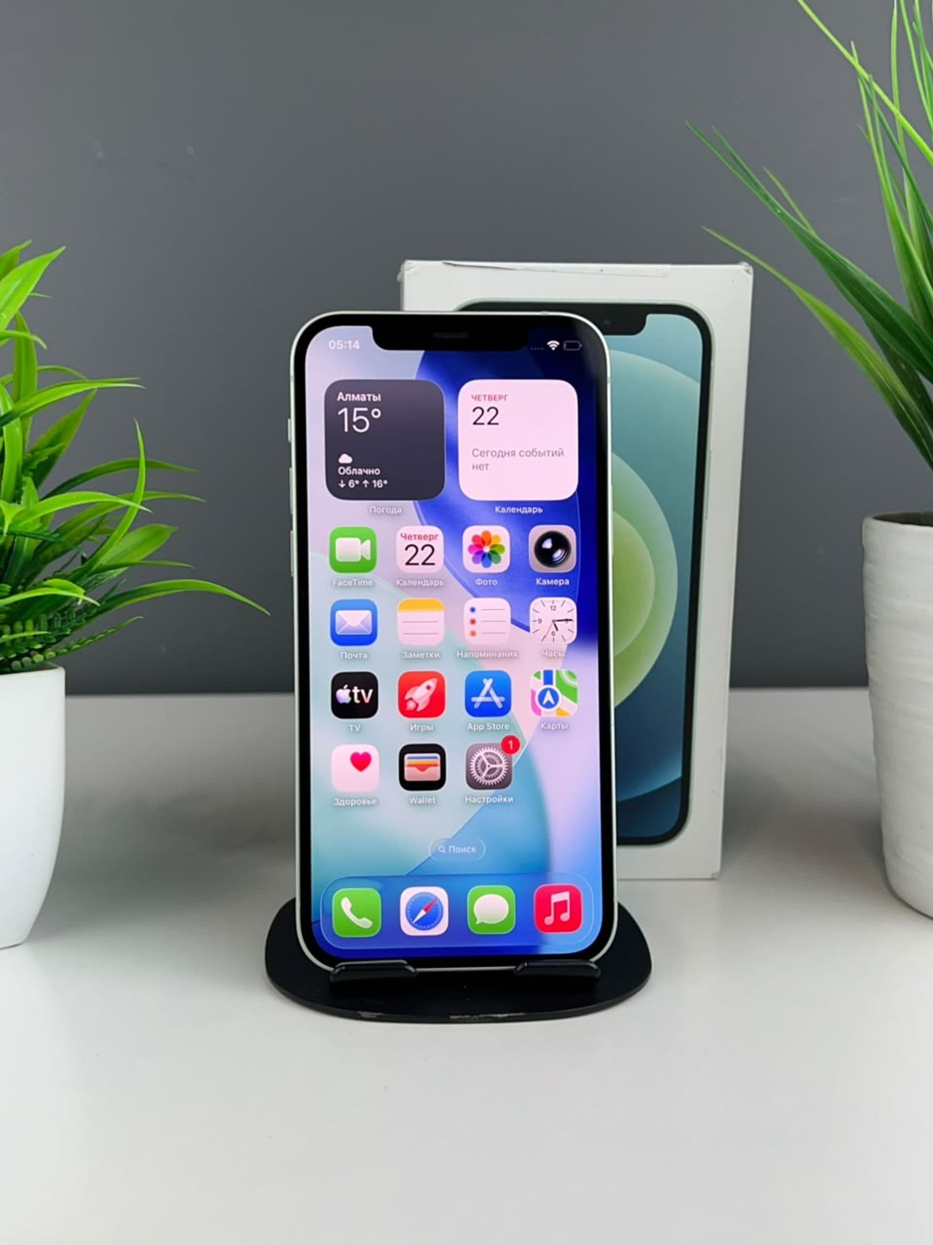 iPhone 12, 128 ГБ, Жасыл — фото 3