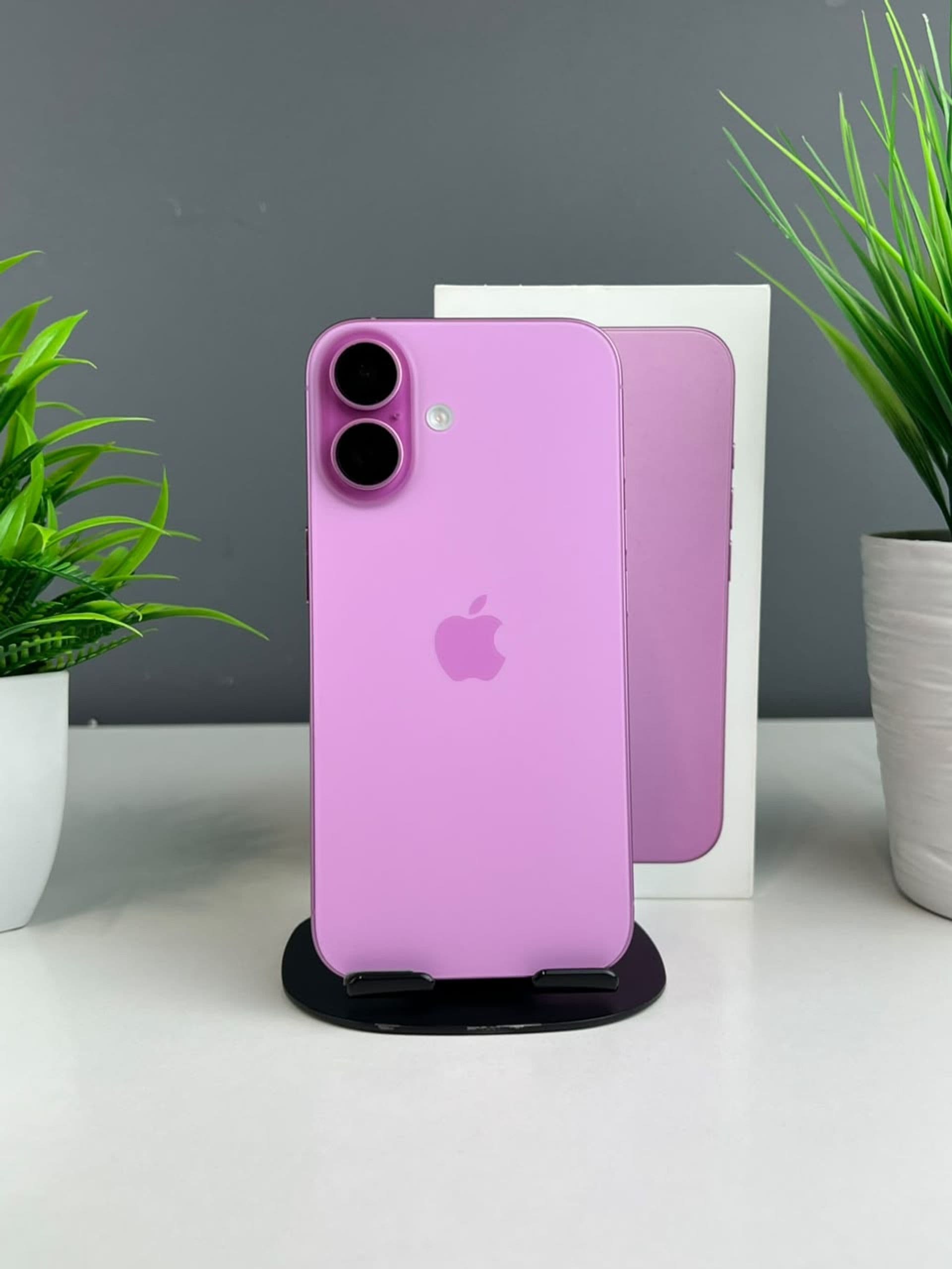 iPhone 16, 128 ГБ, Розовый